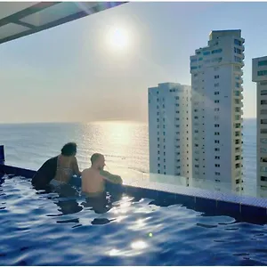  Apartamento Frente Al Mar En Colombia
